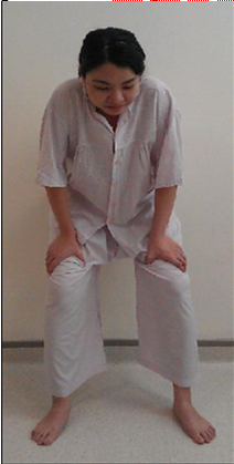 Đứng chùn gối